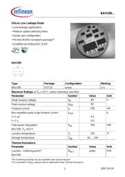 BAV199 E6327 Datasheet PDF Infineon AiPCBA