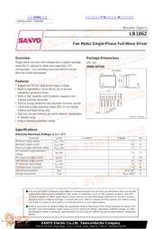 LB1862 Datasheet PDF Sanyo Semiconductor AiPCBA