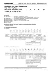 Era Aeb V Datasheet Pdf Panasonic Aipcba