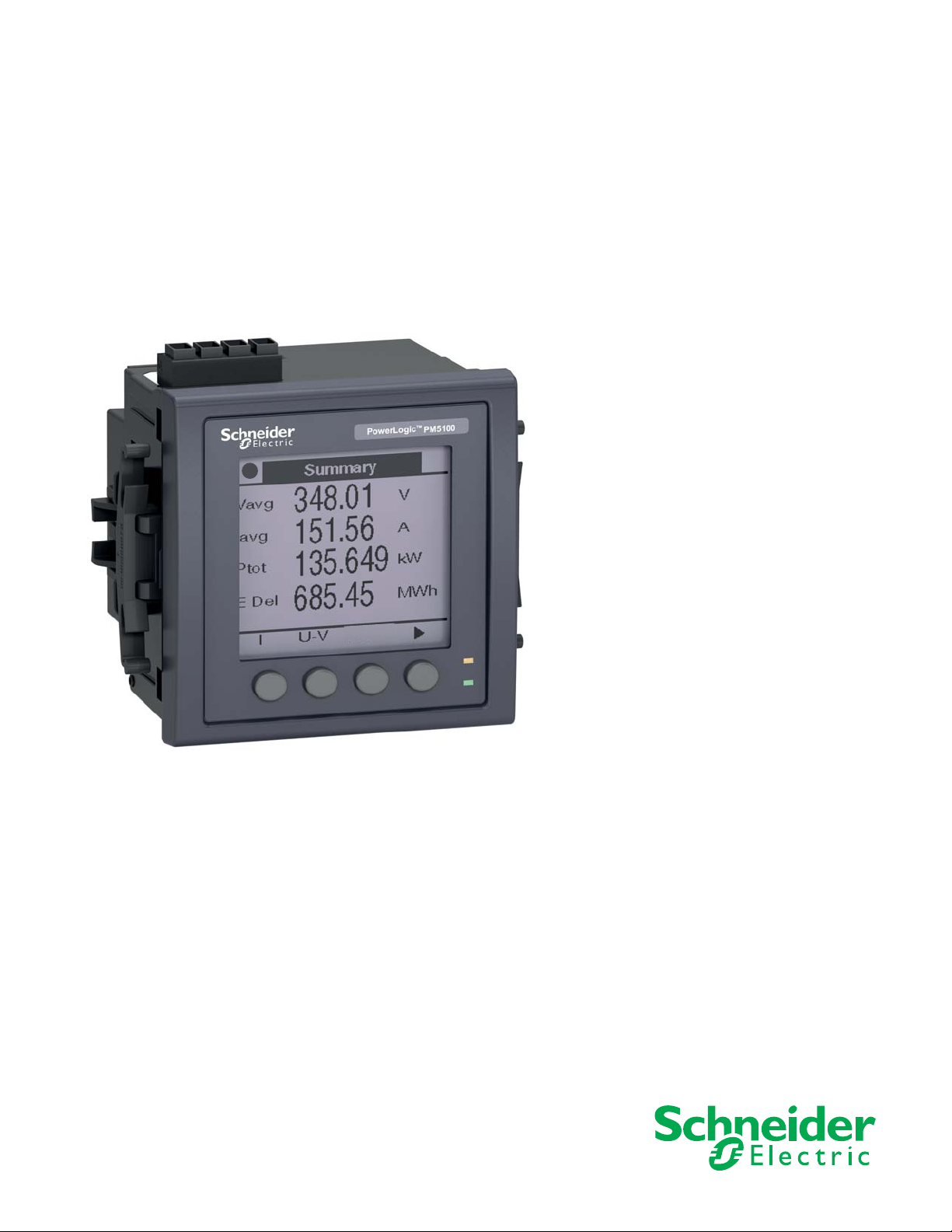 METSEPM5110 - Schneider Electric - Power Meter, PM5000 Series, PowerLogic®  Energy