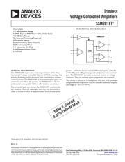 SSM2018P datasheet.datasheet_page 1