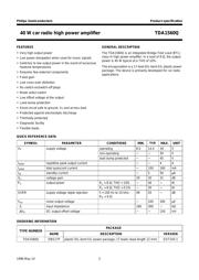 TDA1560Q datasheet.datasheet_page 2