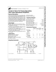 LF357 datasheet.datasheet_page 1