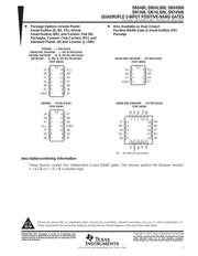 SNJ54LS00W datasheet.datasheet_page 1