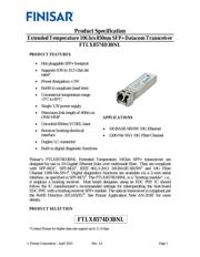 FTLX8574D3BNL datasheet.datasheet_page 1