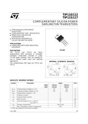 TIP112 datasheet.datasheet_page 1