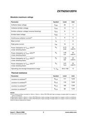 ZXTN25012EFHTA datasheet.datasheet_page 2