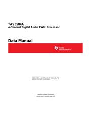 TAS5504APAGR 数据规格书 1