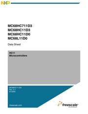 MC68HC11D0CFNE3 数据规格书 1