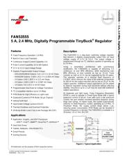 FAN53555BUC23X datasheet.datasheet_page 1