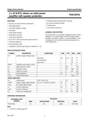 TDA1557 datasheet.datasheet_page 2