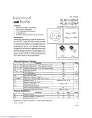 IRLU3110ZPBF datasheet.datasheet_page 1