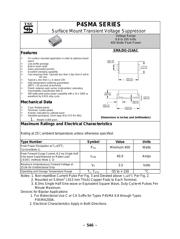 P4SMA150 datasheet.datasheet_page 1