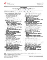 TMS320DM642AZDK6 datasheet.datasheet_page 1