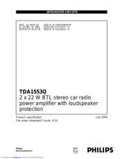 TDA1553Q datasheet.datasheet_page 1