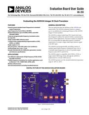 AD9550/PCBZ 数据规格书 1