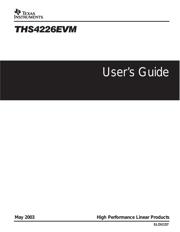 THS4226EVM datasheet.datasheet_page 1