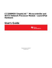 CC3200MODLAUNCHXL datasheet.datasheet_page 1