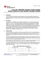 LMZ34002EVM-001 datasheet.datasheet_page 1