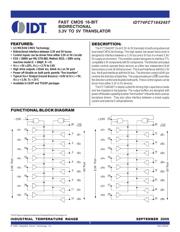 IDT74FCT164245TPAG8 datasheet.datasheet_page 1