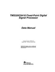 TMS320C6418GTSA500 datasheet.datasheet_page 1