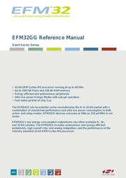 EFM32GG290F512-BGA112T 数据规格书 1