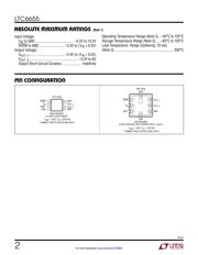 LTC6655BHMS8-2.5#PBF 数据规格书 2