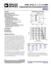 AD8250 datasheet.datasheet_page 1