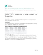 DS2172T+T&R datasheet.datasheet_page 1