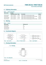 74HC2G14GW datasheet.datasheet_page 2