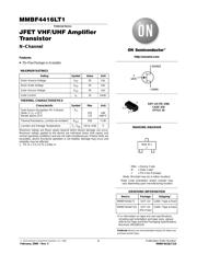 MMBF4416LT1 数据规格书 1