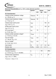 BCR116 datasheet.datasheet_page 3