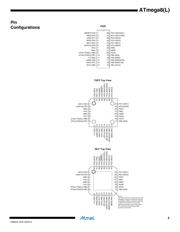 ATMEGA8L-8AU SL602 数据规格书 2