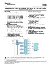 CDCE949PERF-EVM datasheet.datasheet_page 1
