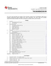TAS5132DDV2EVM datasheet.datasheet_page 1