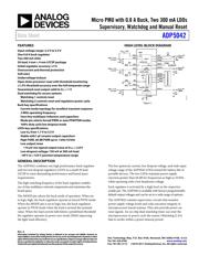 ADP7105ARDZ-5.0-R7 数据规格书 1