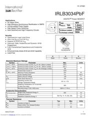 IRLB3034 Datasheet PDF - AiPCBA