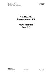 CC2431DK 数据规格书 1