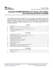 TPS40077EVM-001 数据规格书 1