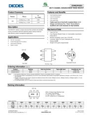 ZXM61P03FTA 数据规格书 1