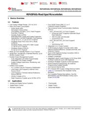 MSP430F6438IPZ datasheet.datasheet_page 1