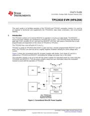 TPS2410EVM 数据规格书 2