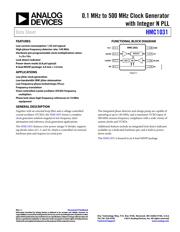HMC1031 datasheet.datasheet_page 1