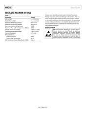 HMC1031 datasheet.datasheet_page 4