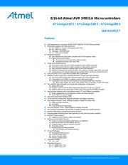 ATXMEGA32E5-M4NR 数据规格书 1