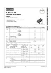 BC856BMTF 数据规格书 1