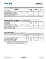 DMC3016LDV-13 数据规格书 2