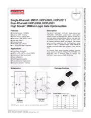 HCPL-2631 datasheet.datasheet_page 1