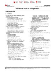 TMS320C6748BZCE3 datasheet.datasheet_page 1