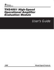 THS4001EVM datasheet.datasheet_page 1